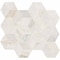 Msi Arabescato Venato White 11.73 In X 13.47 In. Cube Honed Marble Mosaic Tile, 10PK ZOR-MD-0383 - alternate 3